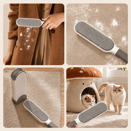 Pet Hair Remover with Cleaning Base
