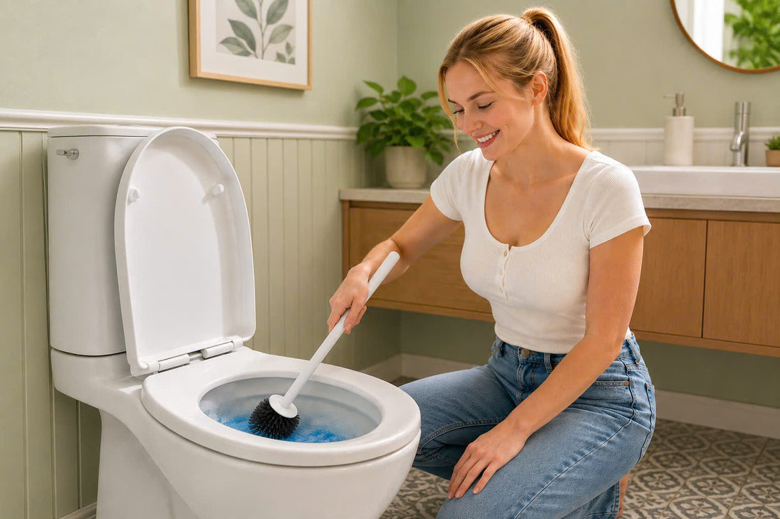 The Smarter Way to Clean Your Toilet: Introducing the Dual Head Toilet Cleaning Brush Set