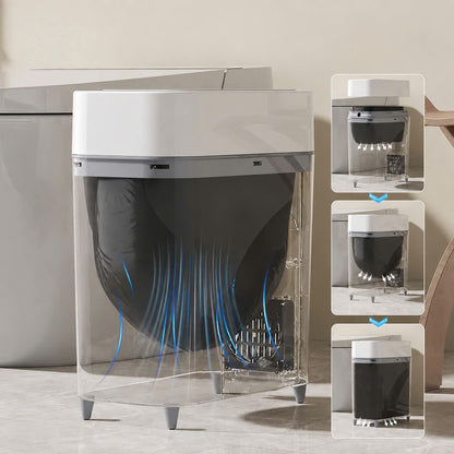 Smart Touchless Sensor Trash Can