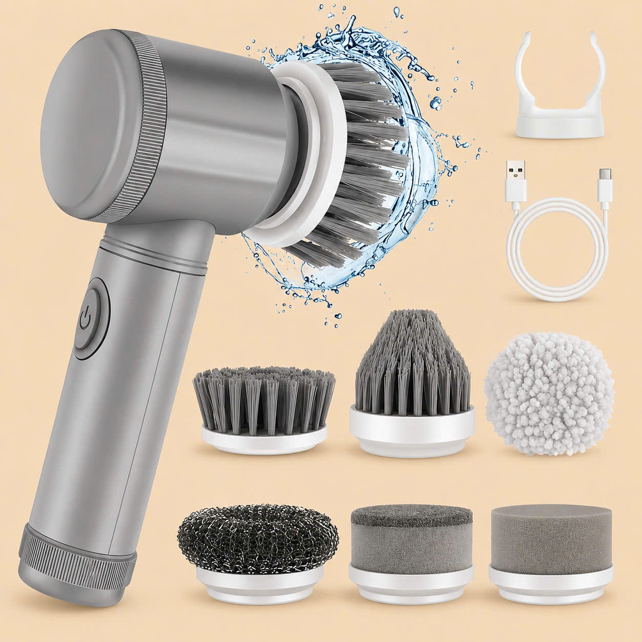 Cordless Spin Scrubber Pro