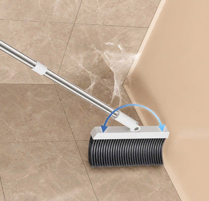 Long Handle Broom and Dustpan Set