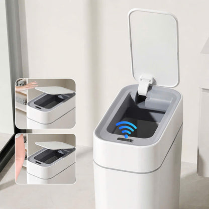 Smart Touchless Sensor Trash Can